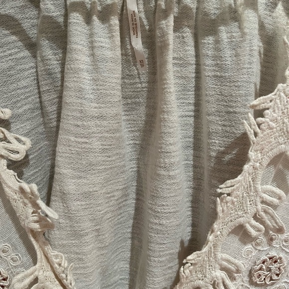 Brand: Free people Size: XS Style: Free people open shirt with fringe - Picture 3 of 5